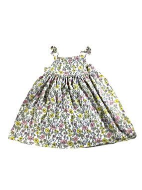 Rachel Zoe Girls Floral Sundress Bow Detail Size 4T Summer Dress